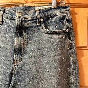 Rag and Bone size 28 Harlow Rhinestone Jean worn once